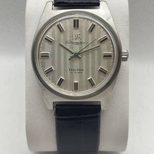 【極致品相】上海牌 Shanghai 19鑽機械錶｜經典 7120 機芯｜垂直條紋面盤｜Vintage ...