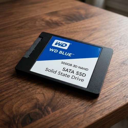 WD Blue 500GB 3D NAND SATA SSD 2.5吋 健康度100% *議價不回*