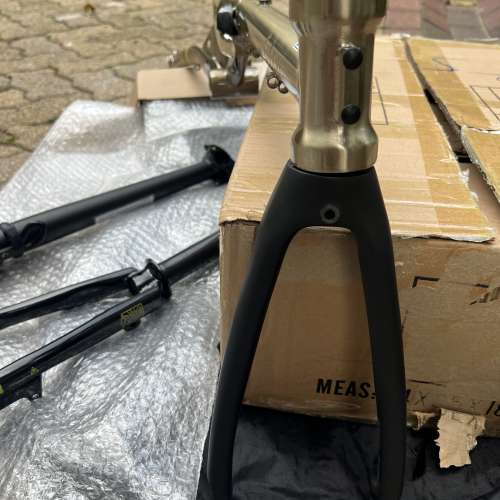 FNHON GUST FGD 碟剎 16吋 305/ 349 鉻鉬鋼 折叠車架(客人另配上 SILVEROCK 349 碳...