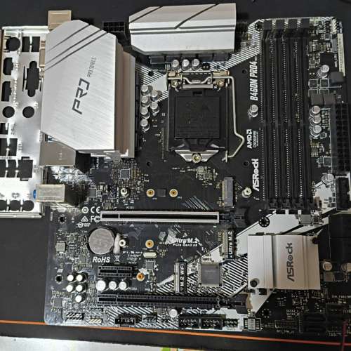 B460M Pro4 Micro-ATX (正版Window11Home) Socket 1200 支援 第10代 ***注意描述***