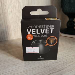 全新DIVINUS VELVET Wide Bore 耳膠（size ML)