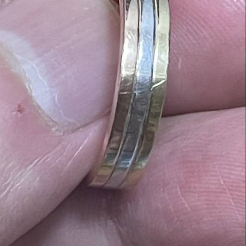 原裝正版 CARTIER 18k 750 三色戒指 57圈口 $8888