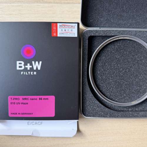B+W T-Pro 86mm UV 行貨全新