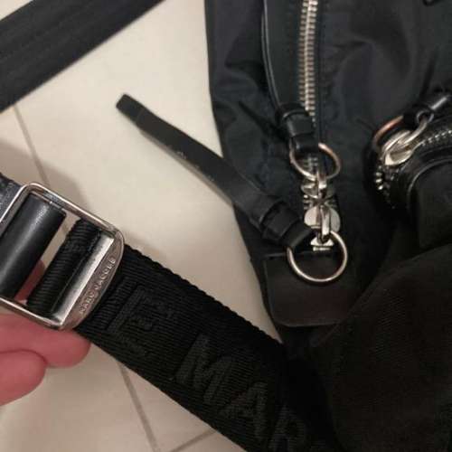 MARC JACOBS BLACK BACKPACK 黑色濺水尼龍背囊