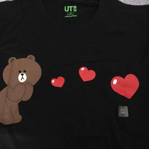 Uniqlo Line friends 情侶tee