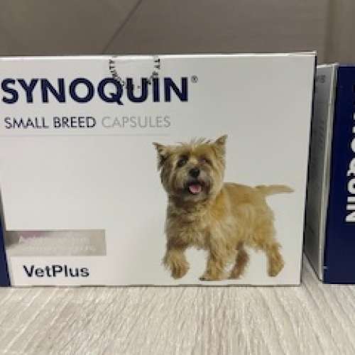 OTC VetPlus Canine; Synoquin Small Breed Capsules; 小型犬用關節補充膠囊
