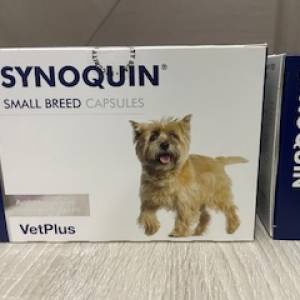 OTC VetPlus Canine; Synoquin Small Breed Capsules; 小型犬用關節補充膠囊