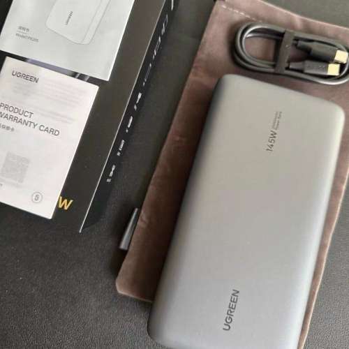 3C認證 全新有盒 可充電腦 UGREEN 145W 25000mAh 尿袋 充電寶 Power bank