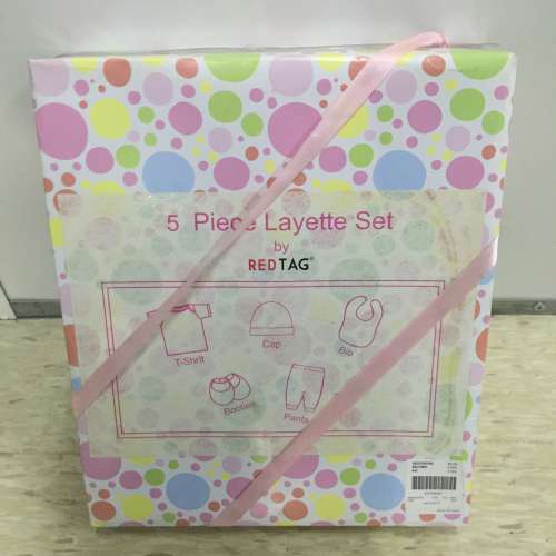 Baby Gift Box Set for Newborns PINK+GREEN NEW 全新嬰兒套裝