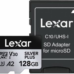 Lexar Professional Silver Plus UHS-I micro SDXC 記憶卡 128GB  讀:205MB/s 寫:1...
