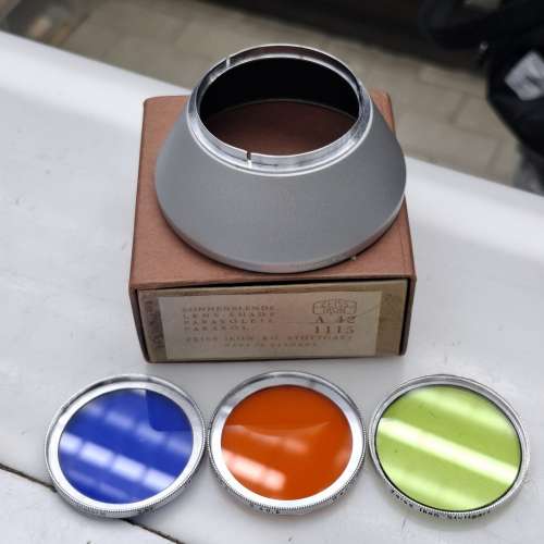 ZEISS A42 HOOD + COLOR FILTER SET FOR 50MM F1.5