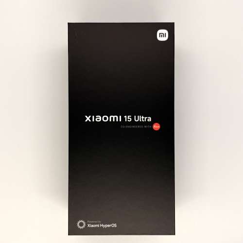 [99%新][長保養][行貨] 小米 Xiaomi 15 Ultra 黑色 16+512 連 [全新未拆] 專業攝影套...