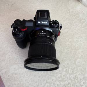 Nikon z7ii + 14-30mm f4