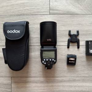 Godox 神牛 V1 Pro Flash 電圓機頂閃光燈（Canon）