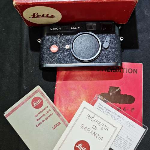 leica 徕卡 leitz M4p M4-P 菲林 膠片 相機 film camera 功能正常 98% 有盒 有證書 ...