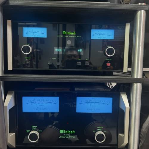 Mcintosh c2700膽前+mc452後级