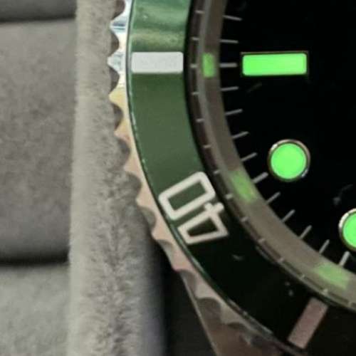 玩具 Rolex 紀念版 綠圈黑水鬼MARK 1平頭4 16610LV  40mm  不鏽鋼90％ new