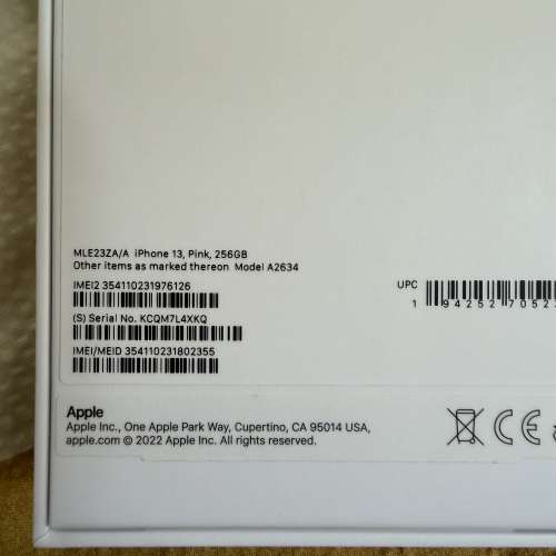 iPhone 13 256GB 粉紅色
