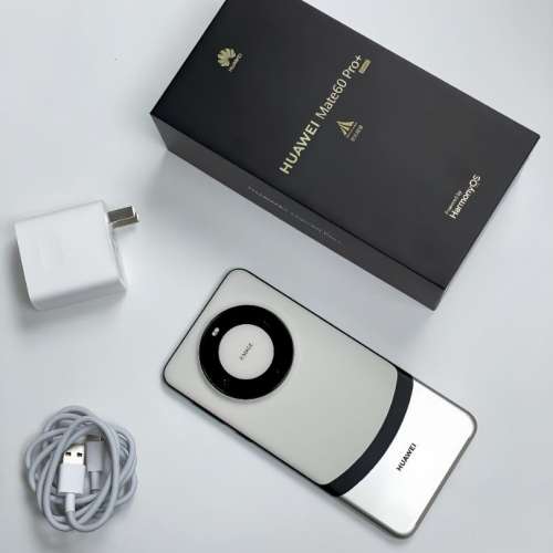 華為 Mate 60 Pro+ 16+1TB 白色 60 Pro Plus 1TB 收藏品 無花崩 包安裝Google