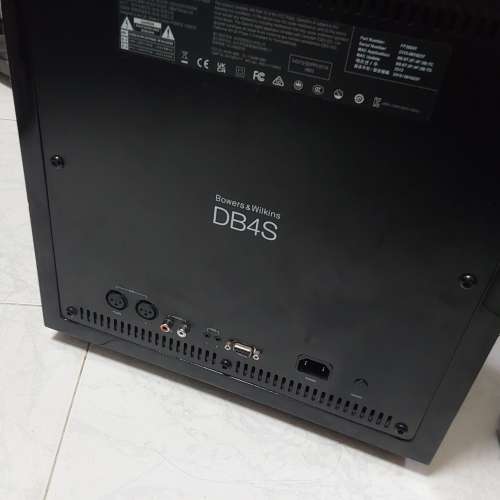 B&w超低音DB4S。1OOOw1O吋