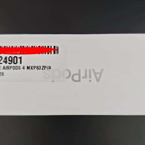Apple airspod 4 無降噪 100% bank new 未開封品