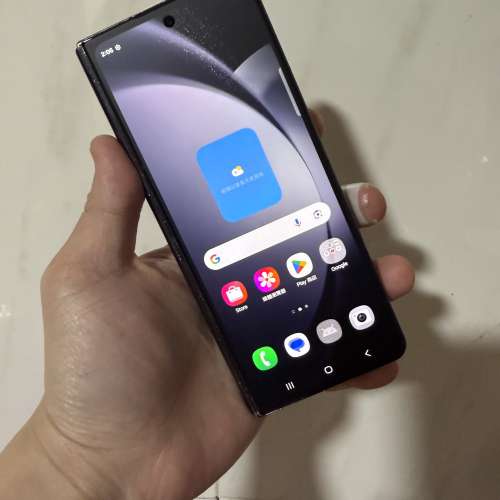 🔥Samsung galaxy fold 5 12+256美版單卡+esim黑色可換iphone/ipad