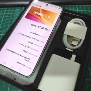 Vivo x300 pro 16+512gb 白色 國行 全套99%新