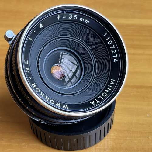 Minolta AUTO W.ROKKOR-HG 35mm f/2.8
