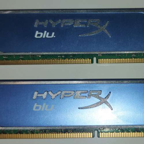 One pair of Corsair HyperX blu DDR3 1600MHz 8GB RAM 一對 8GB 共:16GB