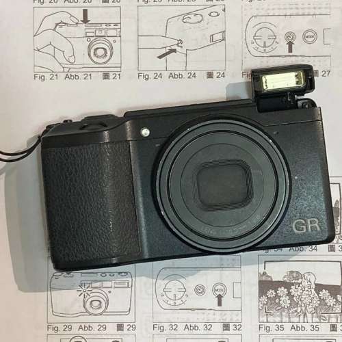 Repair Cost Checking For RICOH GR / GR2 / GR II APSC Internal Flash Problem 內...