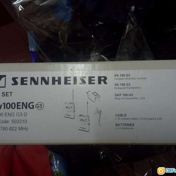 sennheiser g3 ew100eng 無線咪售1000