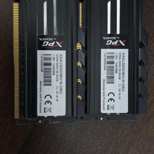 ADATA XPG GAMMIX D10 AX4U300038G16-DBG DDR4 3000 8GB*2