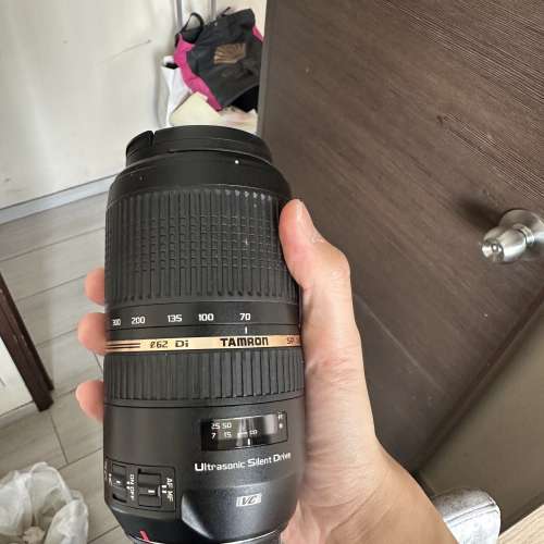 TAMRON SP 70-300MM F4-5.6 Di VC ULTRASONIC SILENT DRIVE 90% NEW CANON EF MOUNT