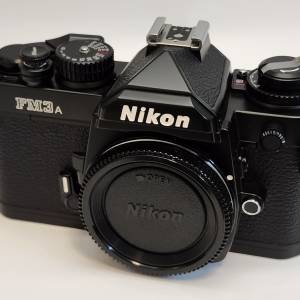 NIKON FM3A 黑色全新送 DATABACK