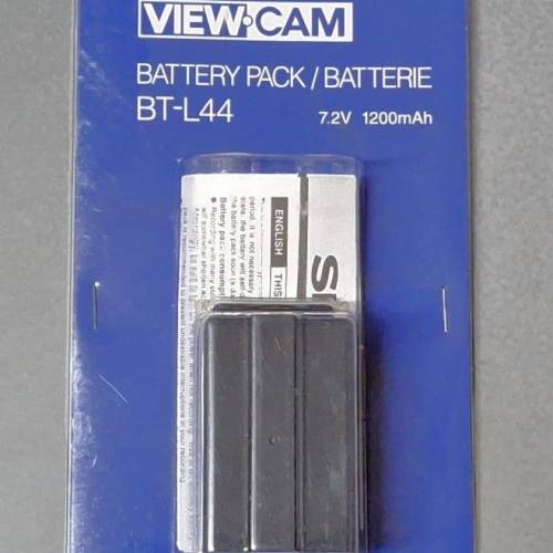 未用 Sharp Viewcam BT-L44 電池 型號：BT-L44 
電壓：7.2V
容量：1200mAh。。。。。