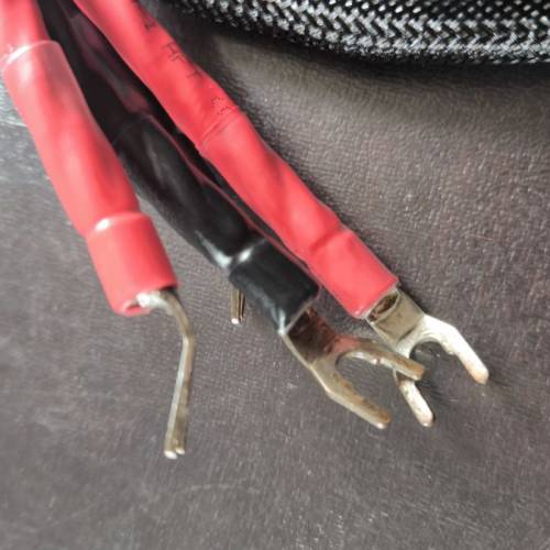 全新自家制DIY西電喇叭線 香蕉插/Y插 2.3m