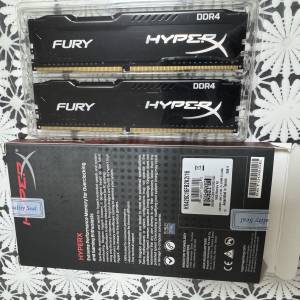 kingston 2x8Gb fury hyper DDR4 ram kit set