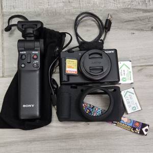 Sony Zv-1f 相機(含128Gb 儲存卡、無 線拍攝手柄、兩粒電池)