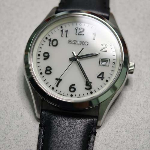 98%new 未使用日版Seiko精工 SBPX157 男士太陽能手錶 夜光面 日本製 三年國際保