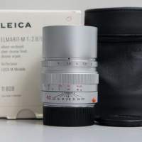 Leica Elmarit-M 90mm F2.8 Pre-ASPH - Silver Chrome (11808)