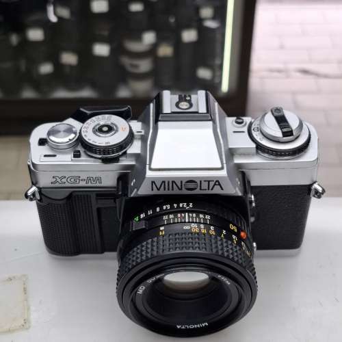 MINOLTA XG-M + MD 50MM F2 全正常