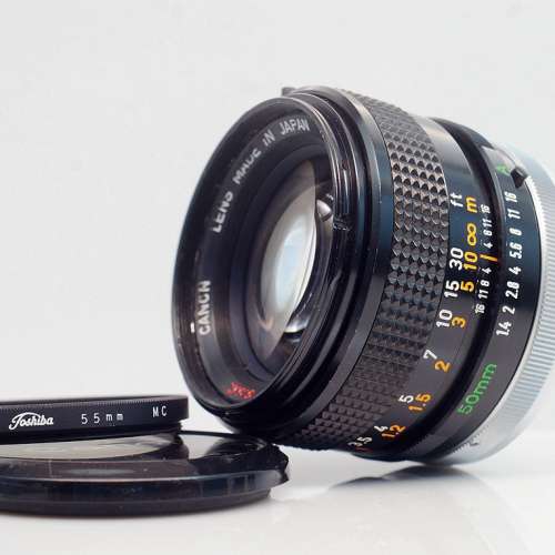 大光圈標頭王 Canon FD S.S.C 50mm f1.4, FD Mount (接近90%New)