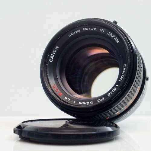 大光圈標頭王 Canon FD S.S.C 50mm f1.4, FD Mount (接近90%New)