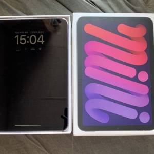 有保養99%新Apple iPad mini 7 128GB 5G版 電池循環次數3次 電池健康度100%