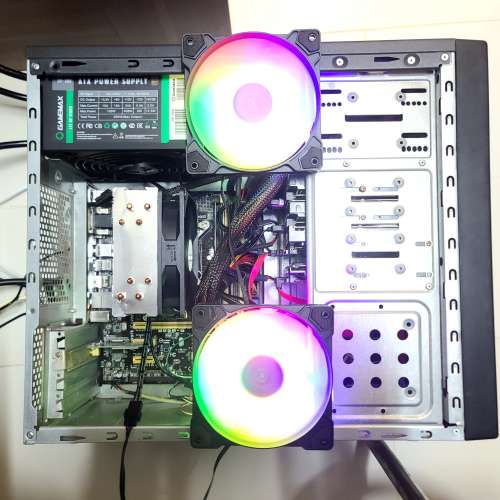 放3隻牛，gamemax / corsair，大陸礦龍