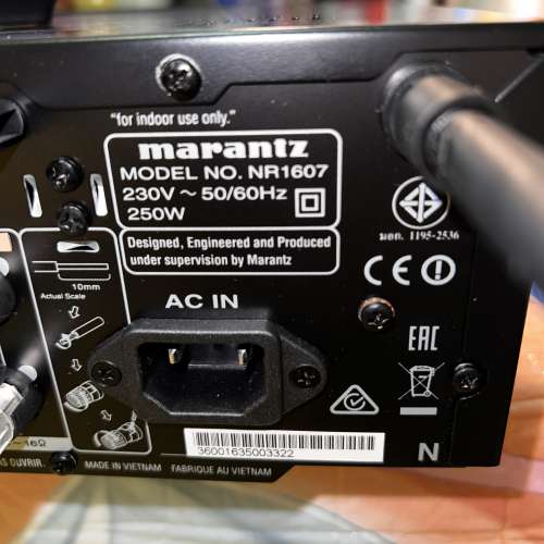 Marantz NR1607 藍牙.網絡7.2聲道AV擴音機 90%新净