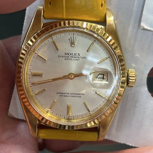 ROLEX 1601 18K黃金 3花 淨頭 $49800