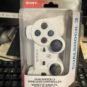 未開 全新 PS3 白色 手制 手掣 Sony PlayStation controller DualShock 3