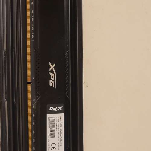 2條DDR4 3200 RAM(1x 16GB, 1x 32GB)