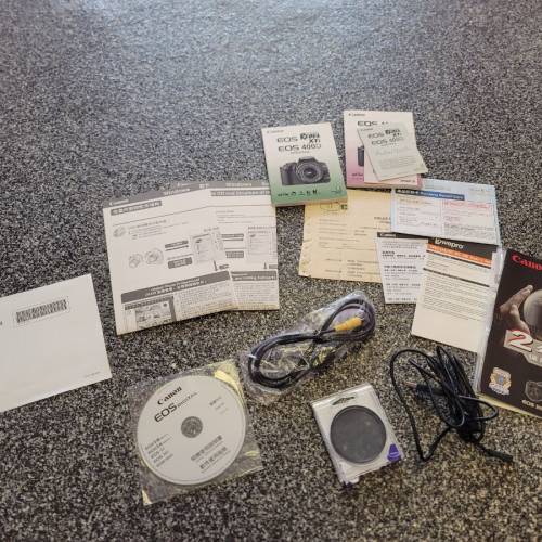 Canon單反400D連kit鏡18-55mm＆Battery Grip BG-E3